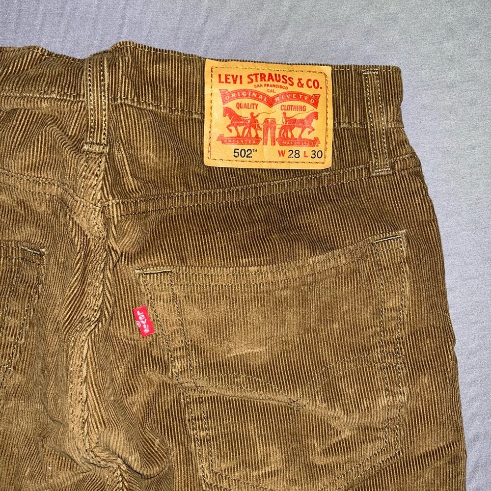 Levi’s tan corduroy pants